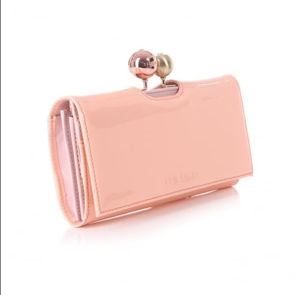 Ted Baker Crystal Bobble Leather Matinee Wallet - Picture 4 of 14